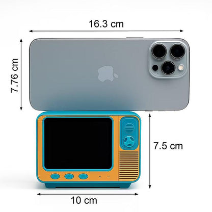 PYBGE Retro Video Game Console GV300S: 308 Built-In Classic Games, Classic Retro 3-Color Gamepad, Mini Handheld Tv-Style Game Player – Ideal for Kids & Adult Nostalgia Enthusiasts